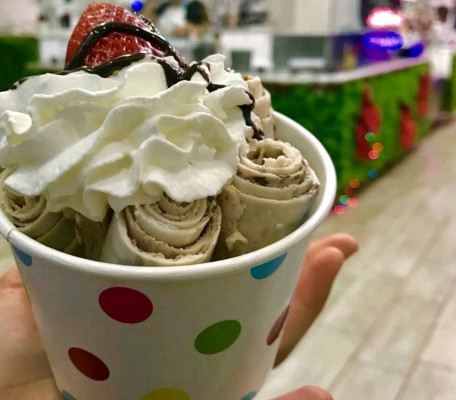 Newly Built Ice Cream Shop And Cafe