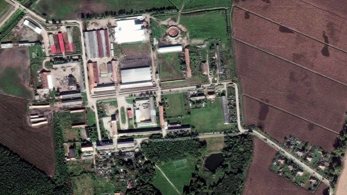Dairy Factory, Oil Factory, Holstein Cow Farm