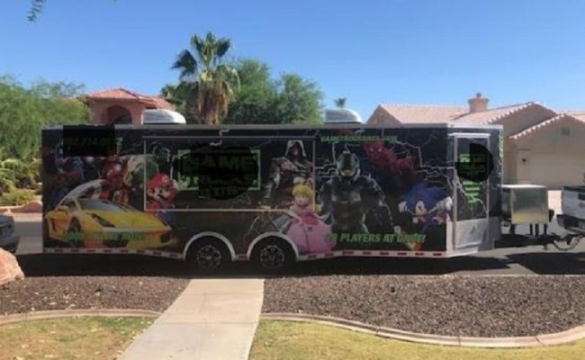 Video Game Party Trailer Business