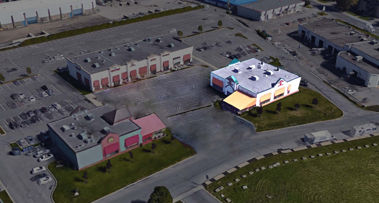 Commercial Space 7,200 Sqft For Rent Repentigny