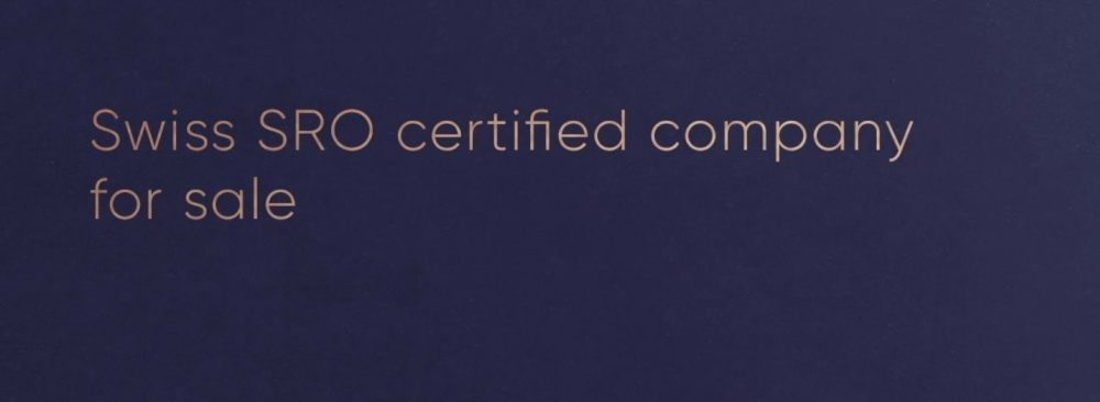 Swiss Asset Management SRO Certified