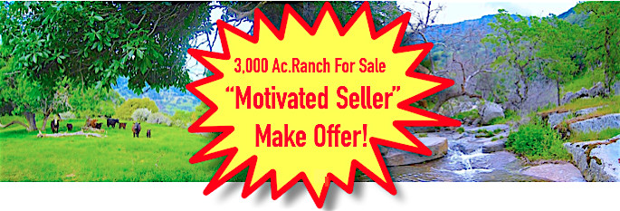 3,000 Ac California Ranch