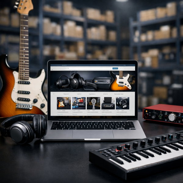 For Sale: SBA Pre-Qual - Music Products eCommerce Business