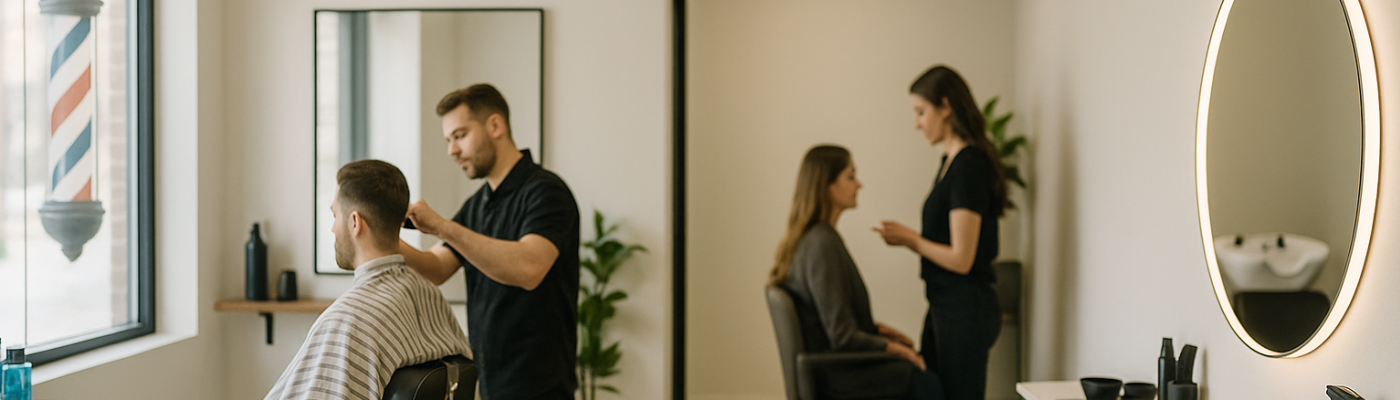 Beauty Parlors and Barber Shops