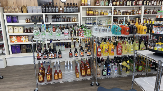 Very Visible Retail Liquor Store