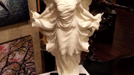Angels Extroidinaire - Rare Parian II Sculptures