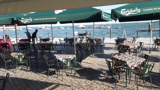 Bar With a Privileged View of the Ria Formosa