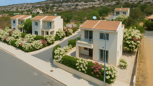Sea View 3-bedroom Villas in Sea Caves, Peyia