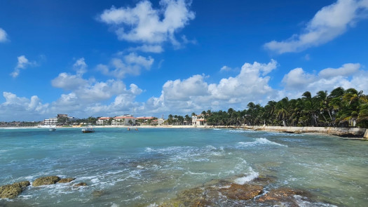 Land in Front of the Ocean