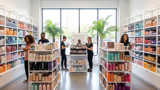 Beauty Supply Store High-Traffic Thriving Location