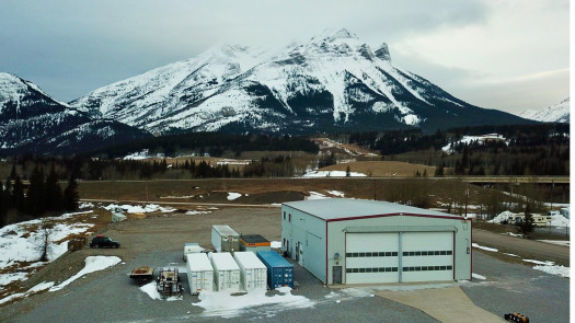Rare Crowsnest Pass Helidrome Facility
