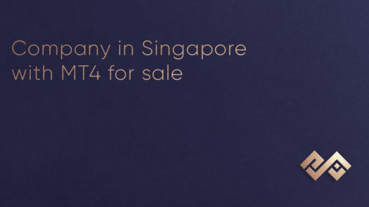 Company in Singapore with MT4 for sale