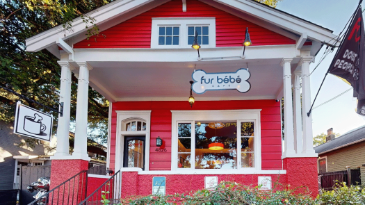 Café located on Magazine St in New Orleans, La