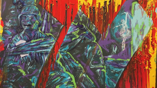 Jim Carrey Original Art /   Grace