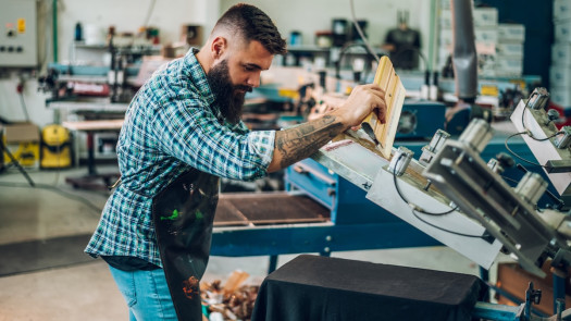 Established Commercial Screen Printing Business