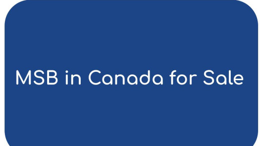 MSB in Canada for sale