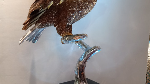 Eagle Crystal Sculpture