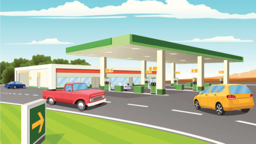 Corporate Branded Gas Station for Sublease