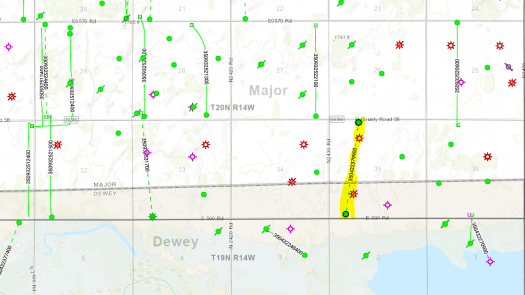Non-Op WI in newly drilled Miss Hz Well Major, OK