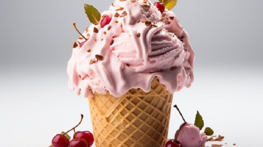 Beautiful & Simple Neighborhood Ice Cream Shop