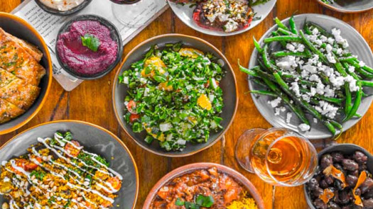 Large Popular Mediterranean Restaurant