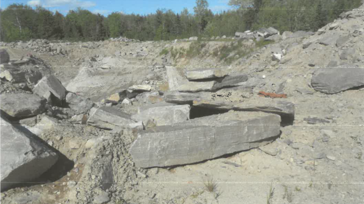 110 Acre Dimension Stone Quarry Knox County Maine