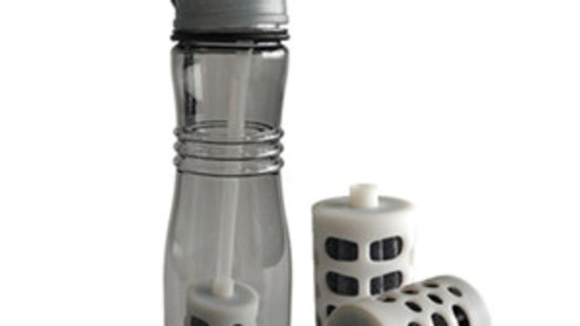 Camping BPA-Free Plastic Filter Water Bottle