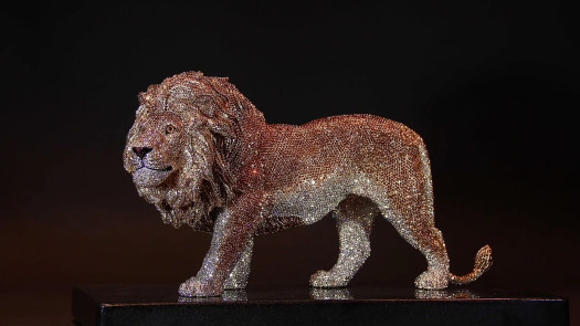 Big Cats - Crystal Sculptures