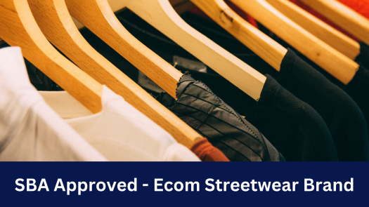 SBA Approved - Ecom Streetwear Brand, 3x Multiple