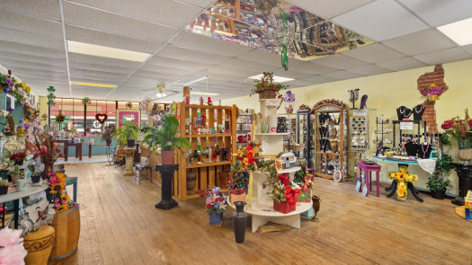 Floral and Gift Shop With Property
