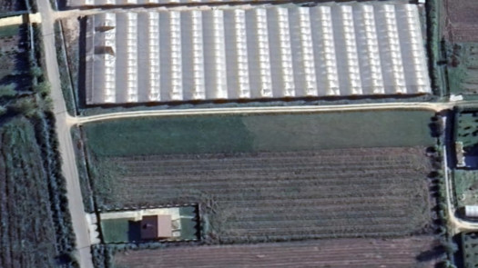 Greenhouse for sale. Equipped with all systems