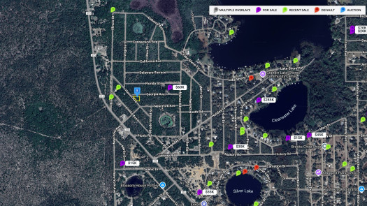 Oversized Corner Lot in Interlachen Florida