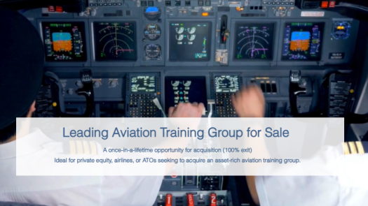 Leading Aviation Training Group for Sale