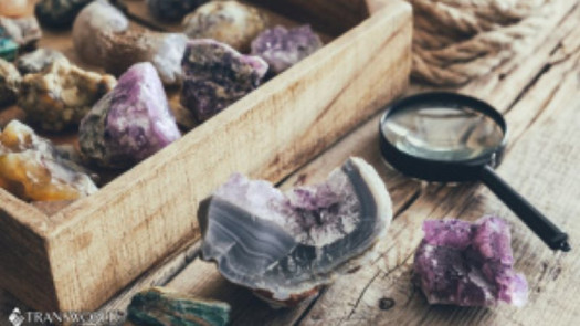 Rock, Mineral & Crystal Business with Land