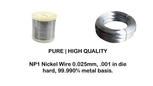 Bulk Kilos | Bobbins NP1 Nickel Wire 0.025mm