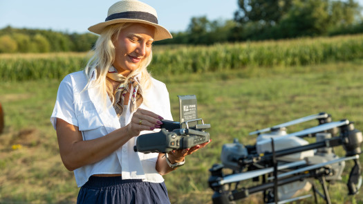 Agricultural Drone Spraying And Marketing Services