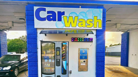New 4-Bay Car Wash