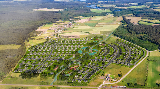 Residential Development Project With 250 Plots