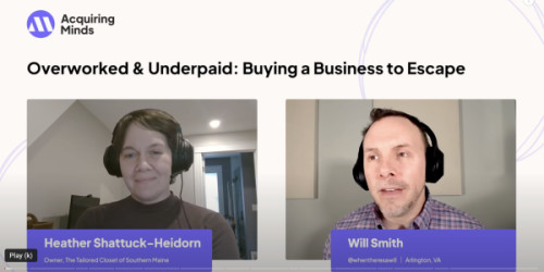 Leaving Academia: Buying a Business to Take Control Over Work/Life Balance