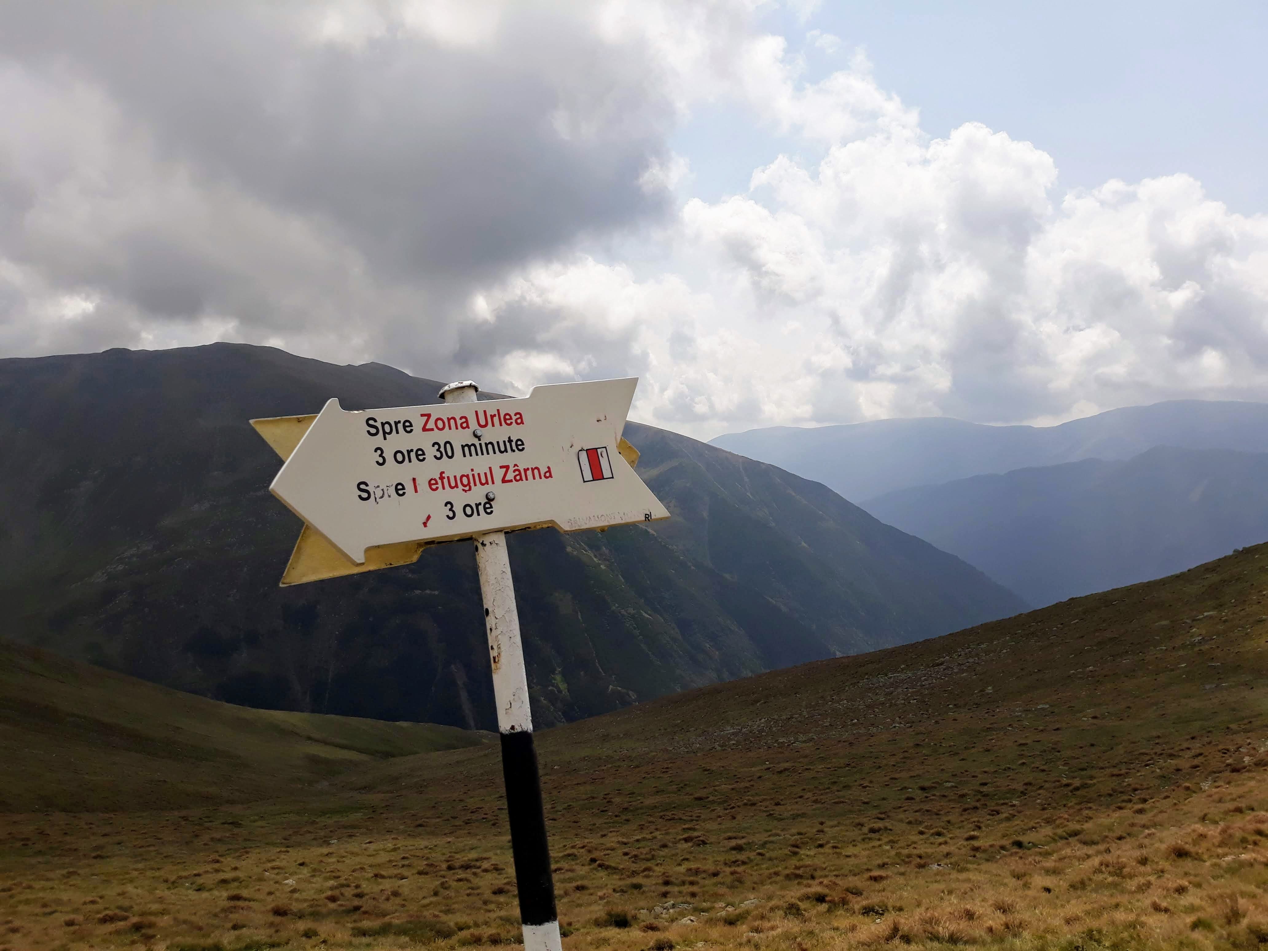 In creasta Fagarasului spre Dara