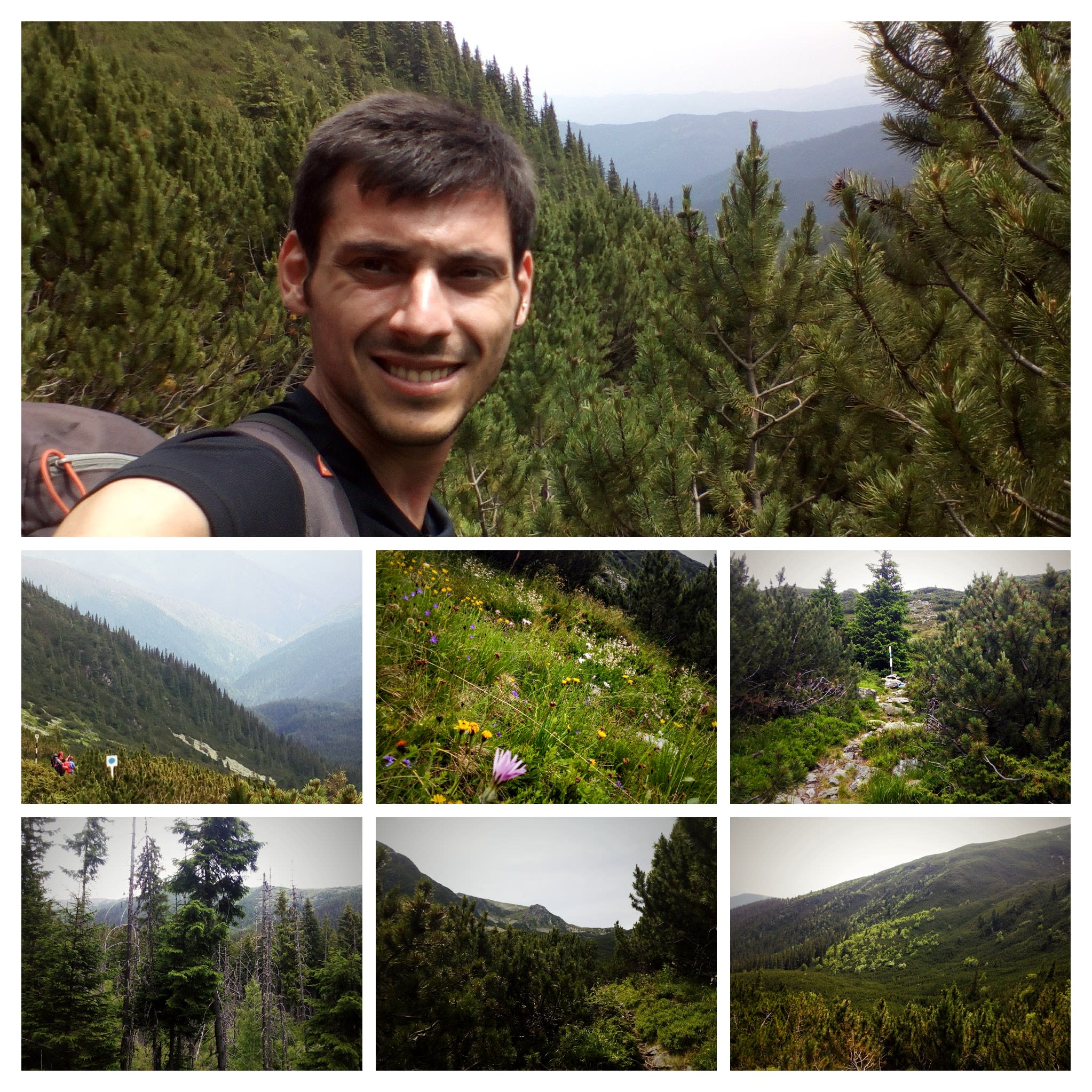 Urcand pe Valea Jepilor spre Varful Iezer