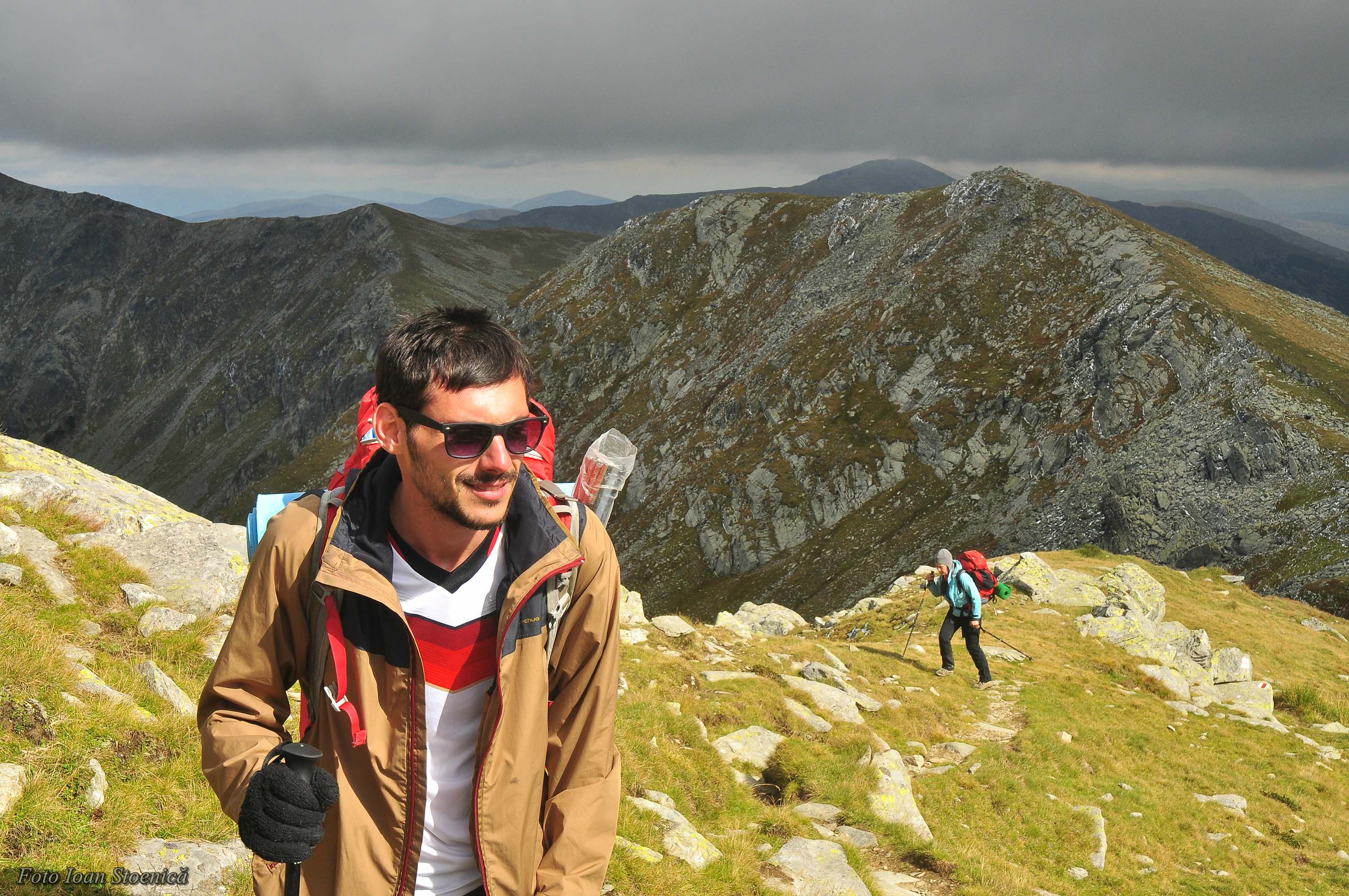 Parangul Mare, Saua Gruiu si Varful Gruiu in spatele meu