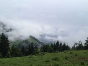 Peisaj in Muntii Capatanii