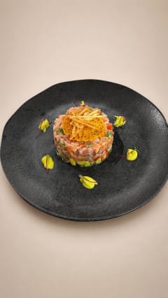 Tartar de salmão