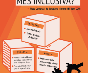 'La Mercè, més inclusiva?' Poster