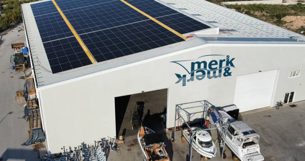 Dry Marina Halle Illustration