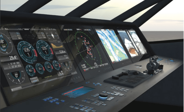 Yacht cockpit