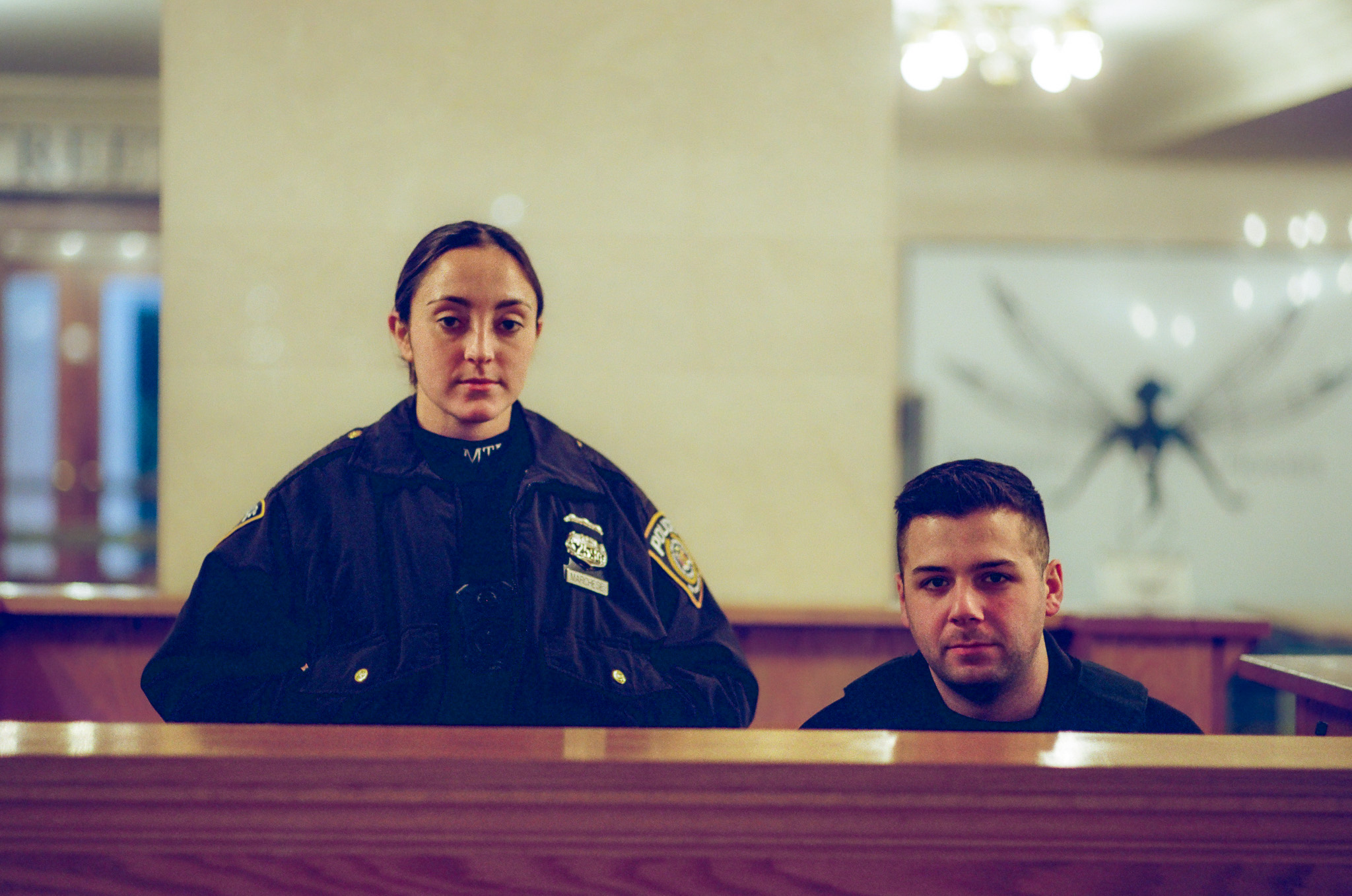 Police in Grand Central Terminal