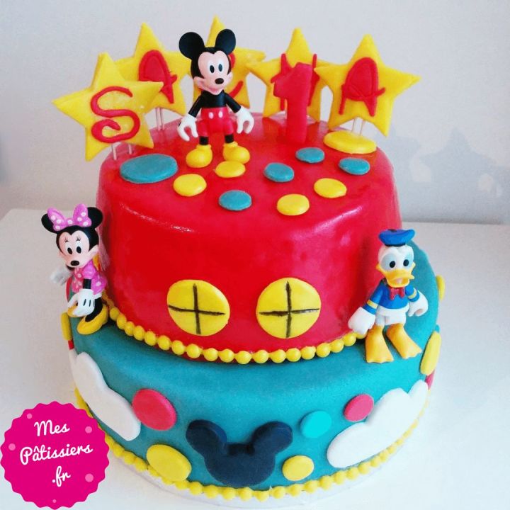 Gâteau Mickey mouse