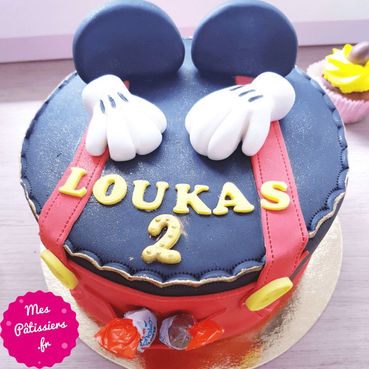Gâteau Mickey Mouse